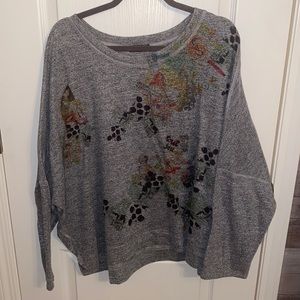 Drop Shoulder Loose Fitting Sweater